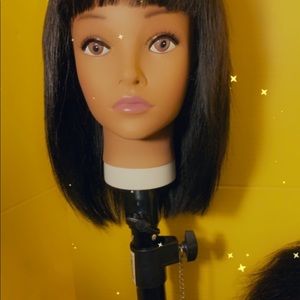 Human Hair Bob with Bang
